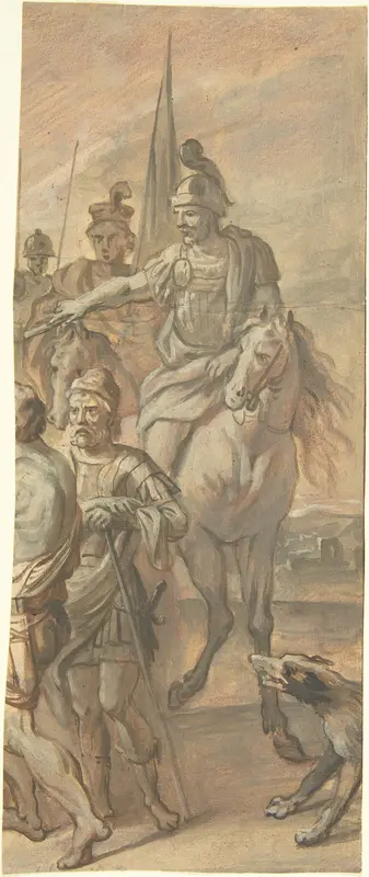 Scene from the Life of Saint Bartholomew (fragment) Wall Art by Erasmus Quellinus - High-Resolution Digital Print