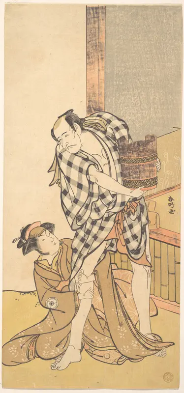 Scene from the Play Yoshitsune and the Thousand Cherry Trees (Yoshitsune senbon zakura)