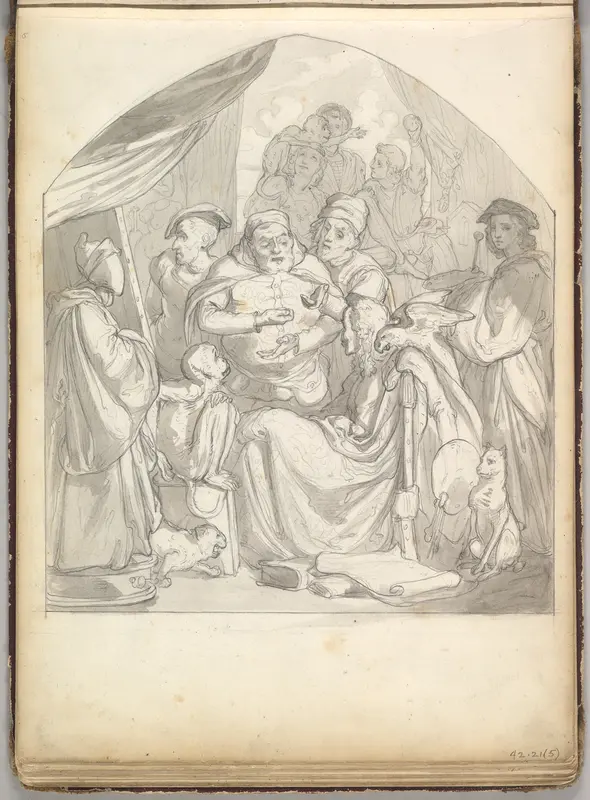 Scene in an Artist's Studio Wall Art by Frederic, Lord Leighton - High-Resolution Digital Print