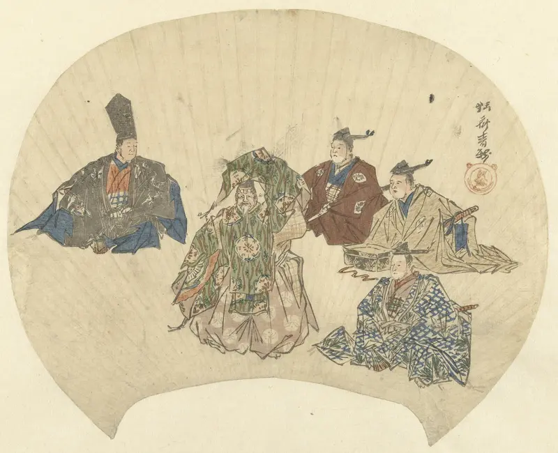 Scene uit het toneelstuk Okina Wall Art by Unknown - High-Resolution Digital Print