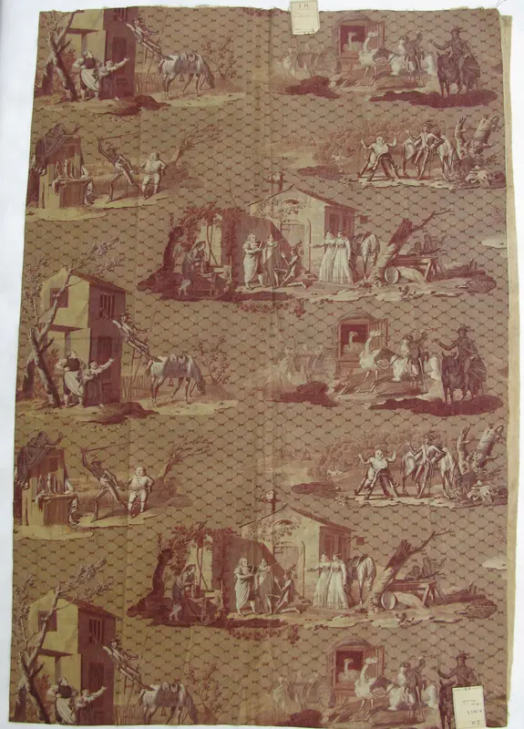 Scenes from "El ingenioso hidalgo Don Quijote de la Mancha" by Miguel de Cervantes Saavedra Wall Art by François Joseph Heim - High-Resolution Digital Print