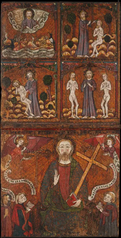 Scenes from the Life of Saint Andrew Wall Art by Unknown - High-Resolution Digital Print