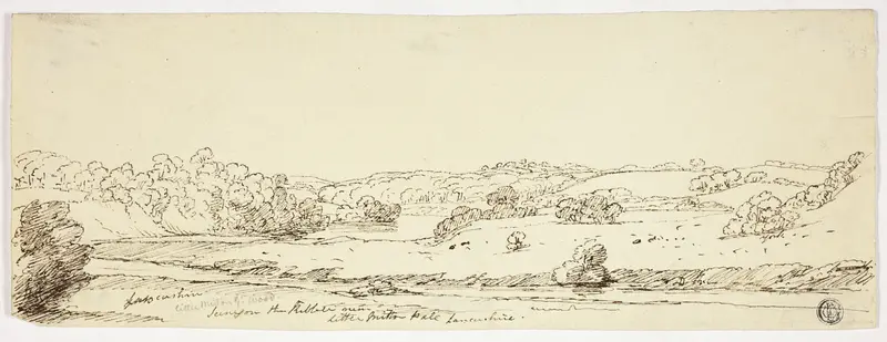 Scenes on the Kibble near Little Milton Hall, Lancashire Wall Art by Joseph Mallord William Turner - High-Resolution Digital Print
