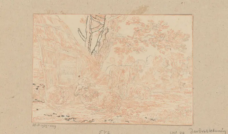 Schaapskooi Wall Art by Cornelis Brouwer - High-Resolution Digital Print