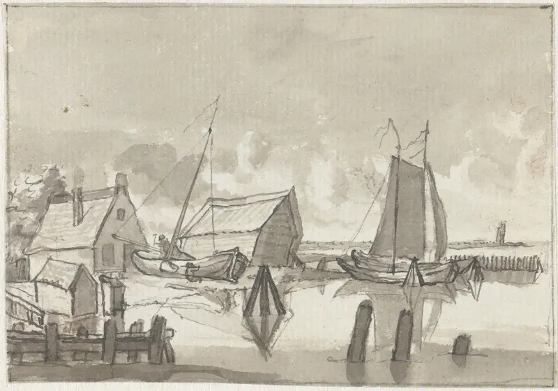 Scheepstimmerwerf Wall Art by Gerrit Lamberts - High-Resolution Digital Print
