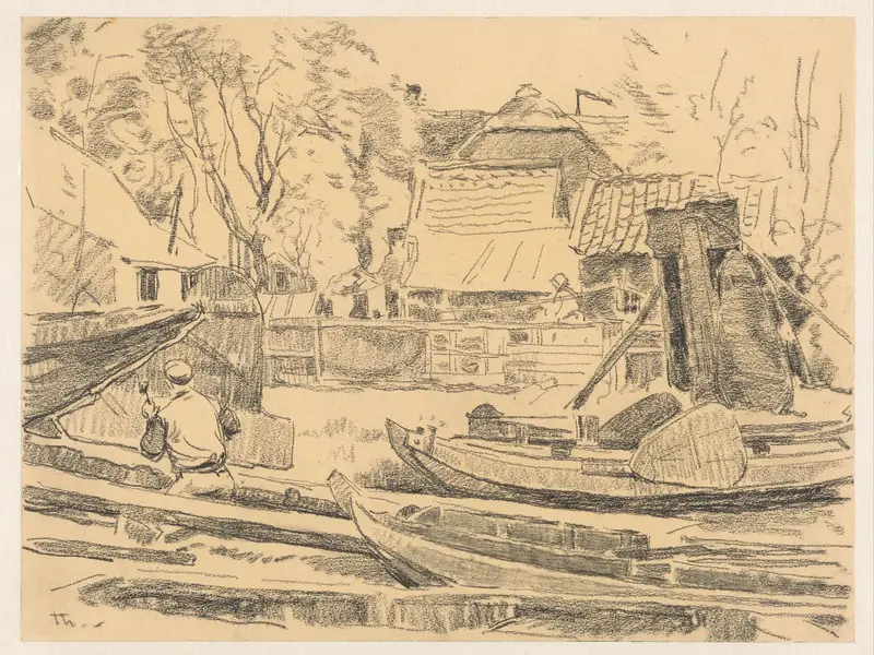 Scheepswerf Wall Art by Willem Bastiaan Tholen - High-Resolution Digital Print