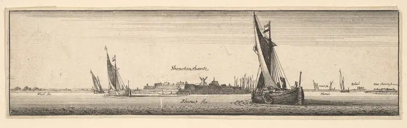 Schenkenschanz Wall Art by Wenceslaus Hollar - High-Resolution Digital Print