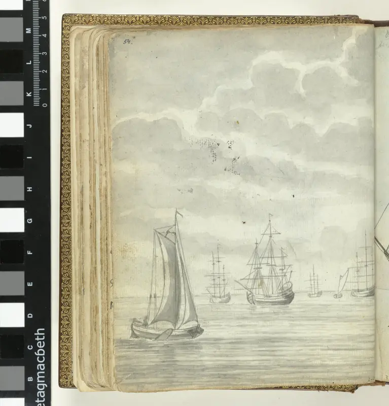 Schepen voor anker Wall Art by Jan Brandes - High-Resolution Digital Print