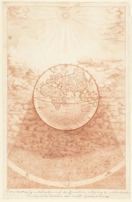 Schepping van licht en donker Wall Art by Herman Coets - High-Resolution Digital Print