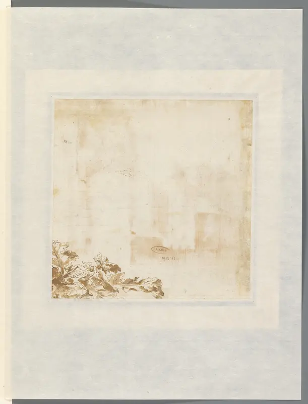 Schets van bladeren Wall Art by Bartholomeus Breenbergh - High-Resolution Digital Print