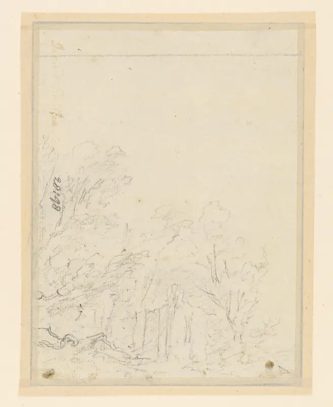 Schets van bomen Wall Art by Jacob van der Smissen - High-Resolution Digital Print