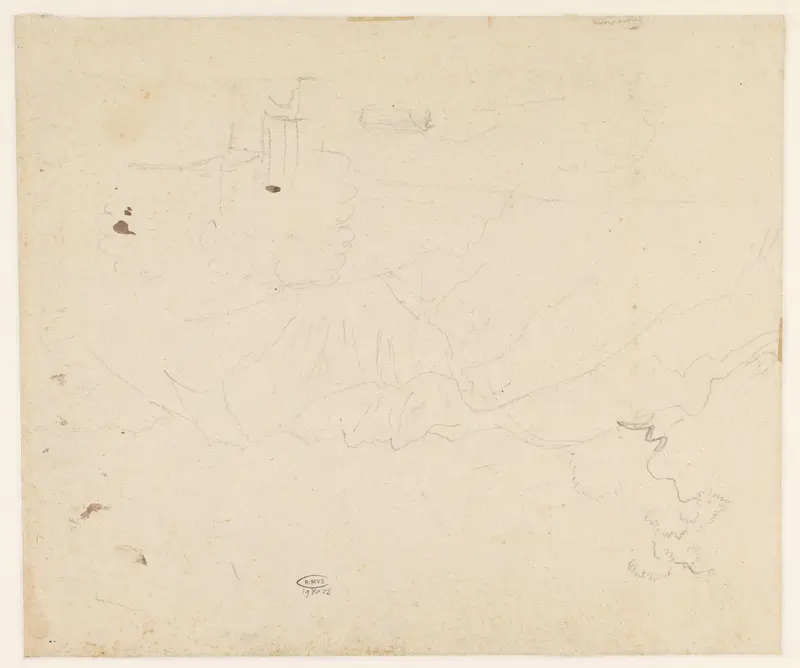 Schets van een berglandschap Wall Art by Henry Swinburne - High-Resolution Digital Print