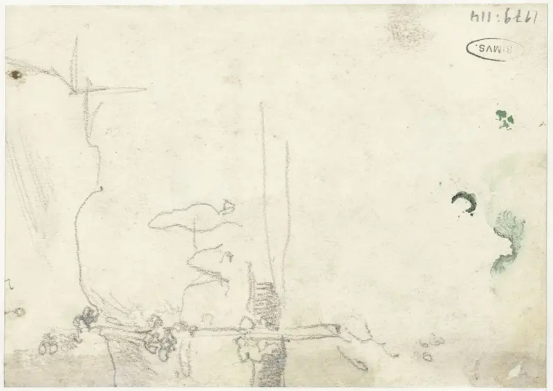 Schets van een landschap Wall Art by Richard Nicolaüs Roland Holst - High-Resolution Digital Print