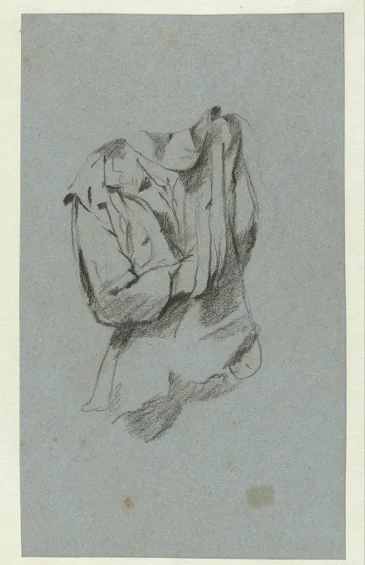 Schets van een man Wall Art by Unknown - High-Resolution Digital Print