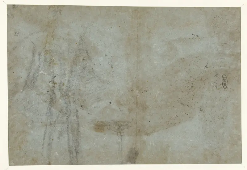 Schets van een staande man Wall Art by Pier Francesco Morazzone - High-Resolution Digital Print