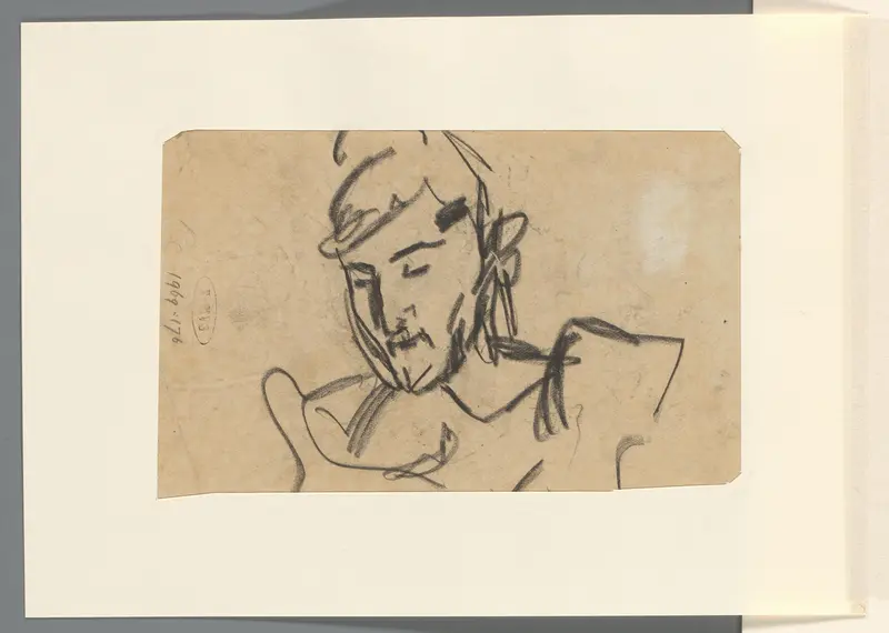 Schets van een vrouw Wall Art by Isaac Israels - High-Resolution Digital Print