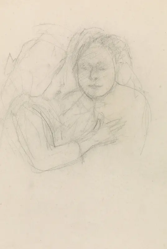 Schets van twee figuren