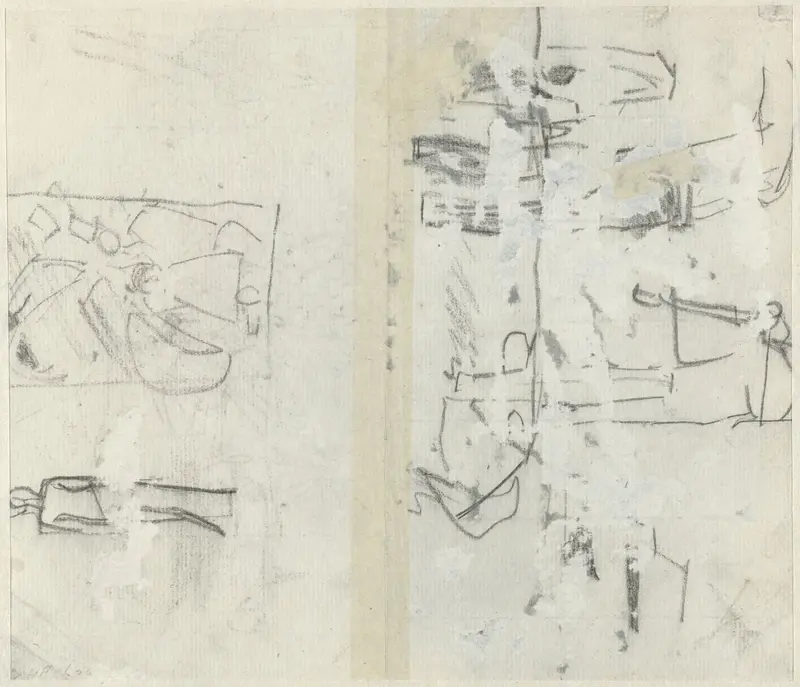 Schetsen Wall Art by George Hendrik Breitner - High-Resolution Digital Print