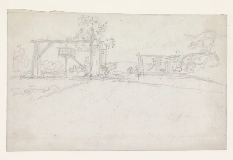 Schetsje met putten Wall Art by Georges Michel - High-Resolution Digital Print