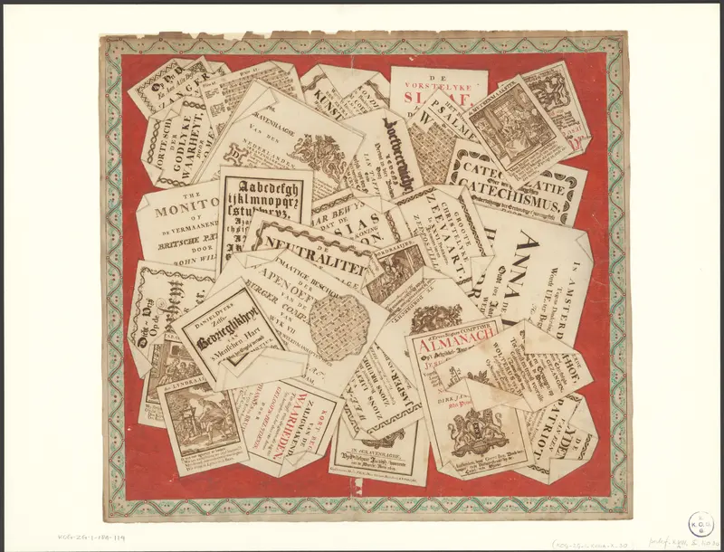 Schijnbedrieger met beroepen van Numan en de Zelfs-Bedrieglikheyt van 's Menschen Hart van Daniel Dycks Wall Art by Unknown - High-Resolution Digital Print
