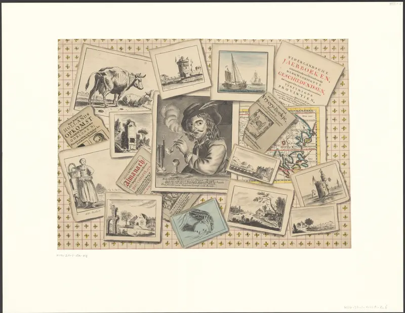 Schijnbedrieger met de Pissende koe van Paulus Potter Wall Art by D.F. Robart - High-Resolution Digital Print