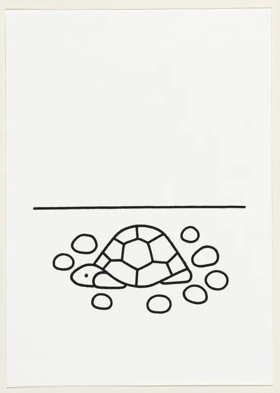 Schildpad Wall Art by Dick Bruna - High-Resolution Digital Print