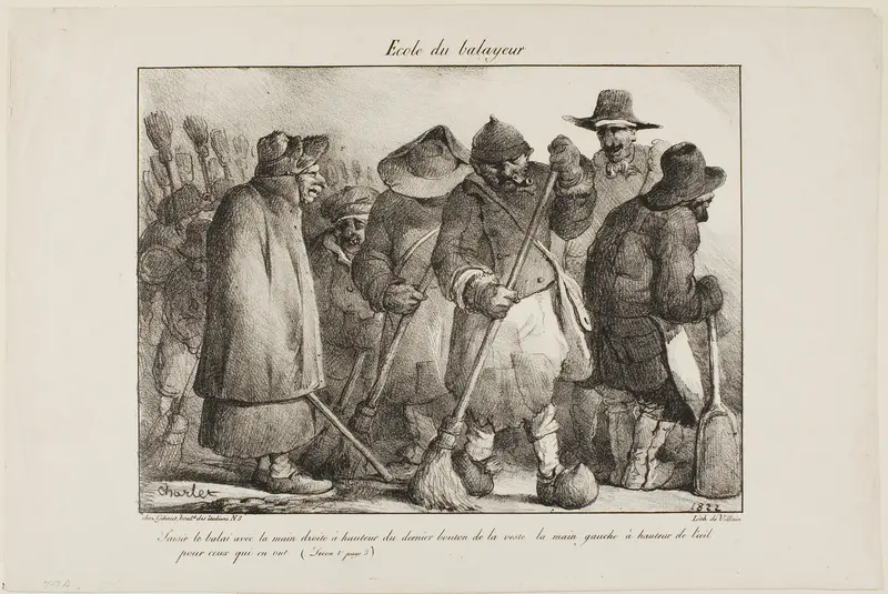 School for Street-Sweepers Wall Art by Nicolas Toussaint Charlet - High-Resolution Digital Print