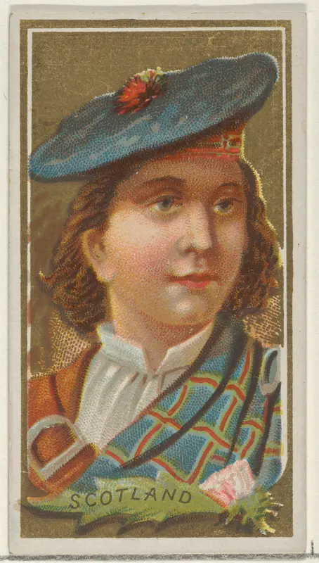 Scotland, from the Types of All Nations series (N24) for Allen & Ginter Cigarettes Wall Art by Allen & Ginter - High-Resolution Digital Print