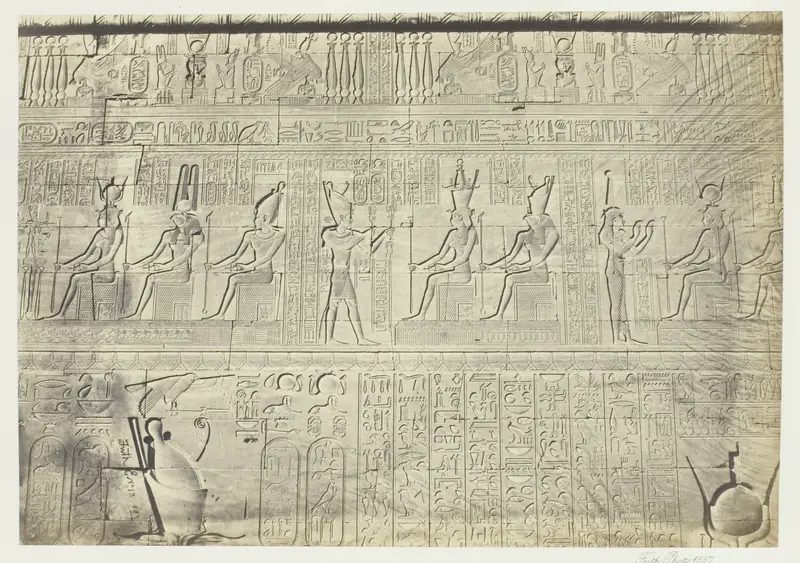Sculptures from the Outer Wall, Dendera