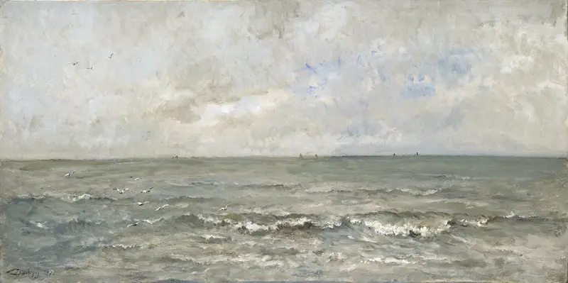 Seascape Wall Art by Charles-François Daubigny - High-Resolution Digital Print
