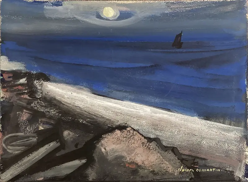 Seascape Wall Art by Joseph De Martini - High-Resolution Digital Print