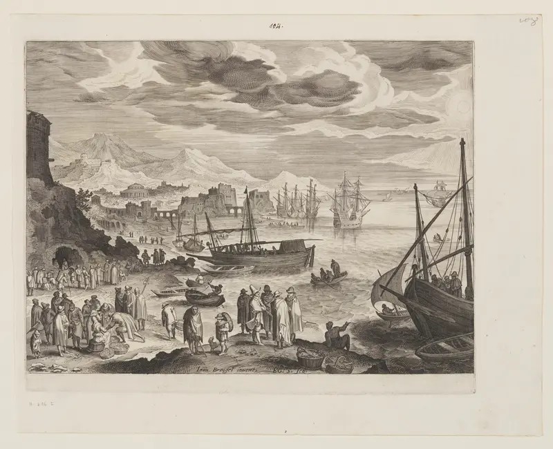 Seashore with Fisherman and Fishmongers