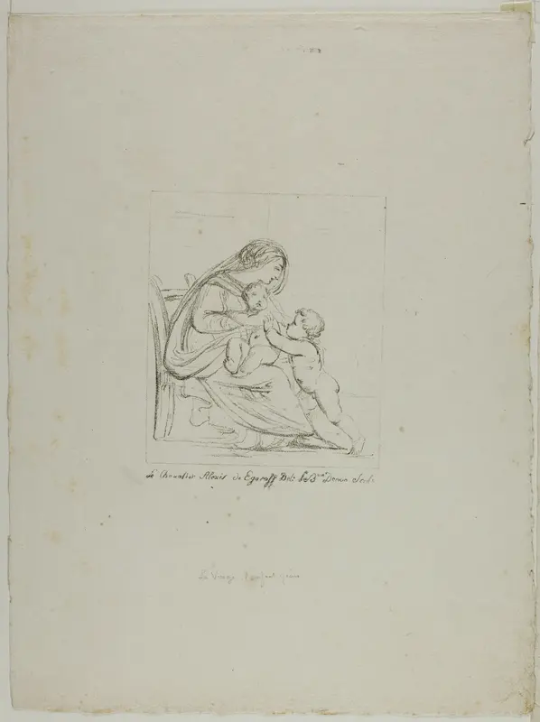 Seated Virgin