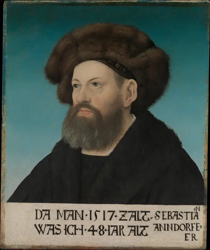 Sebastian Andorfer (1469–1537) Wall Art by Hans Maler - High-Resolution Digital Print
