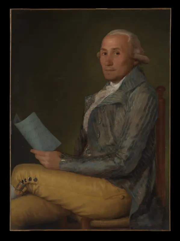 Sebastián Martínez y Pérez (1747–1800) Wall Art by Goya (Francisco de Goya y Lucientes) - High-Resolution Digital Print