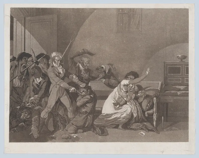 Second Scene of Thieves Wall Art by Louis Léopold Boilly - High-Resolution Digital Print