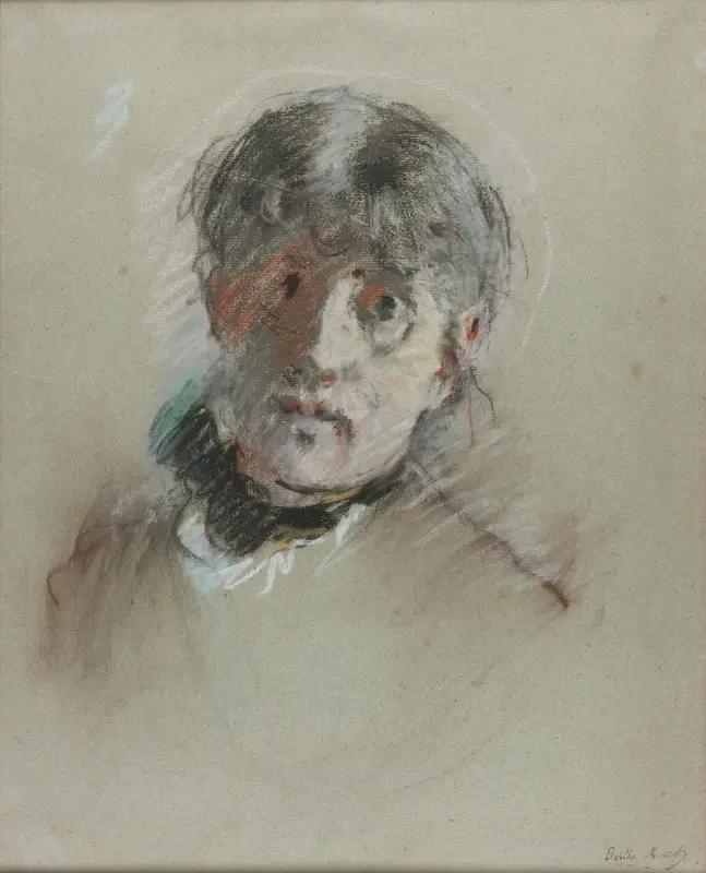 Self-Portrait Wall Art by Berthe Morisot - High-Resolution Digital Print