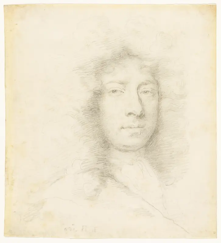 Self-Portrait Wall Art by Jonathan Richardson, the elder - High-Resolution Digital Print