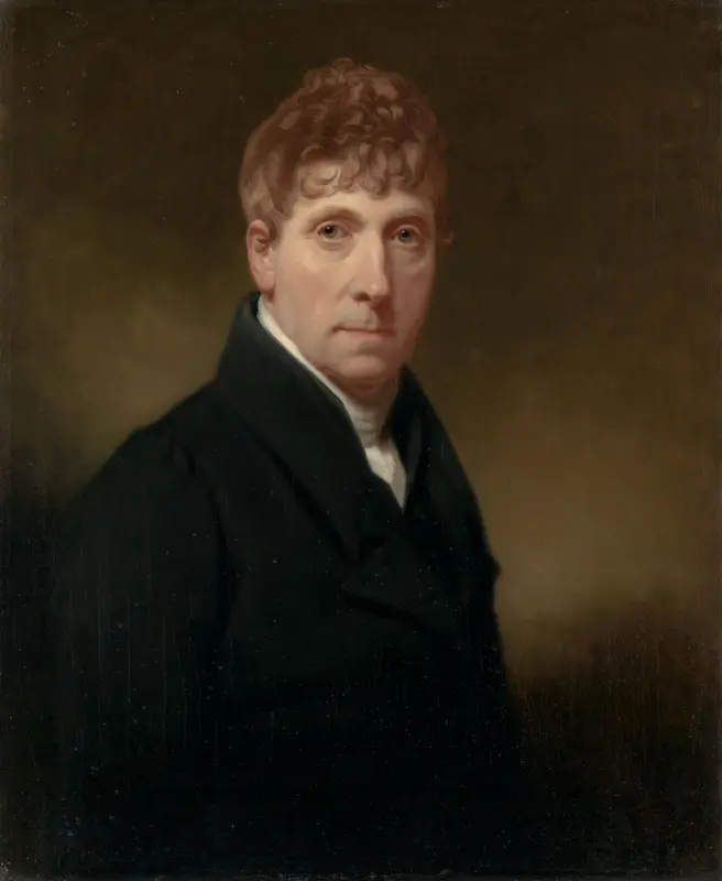 Self-portrait Wall Art by Charles Howard Hodges - High-Resolution Digital Print