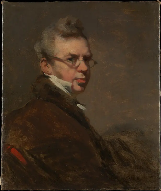 Self-Portrait Wall Art by George Chinnery - High-Resolution Digital Print