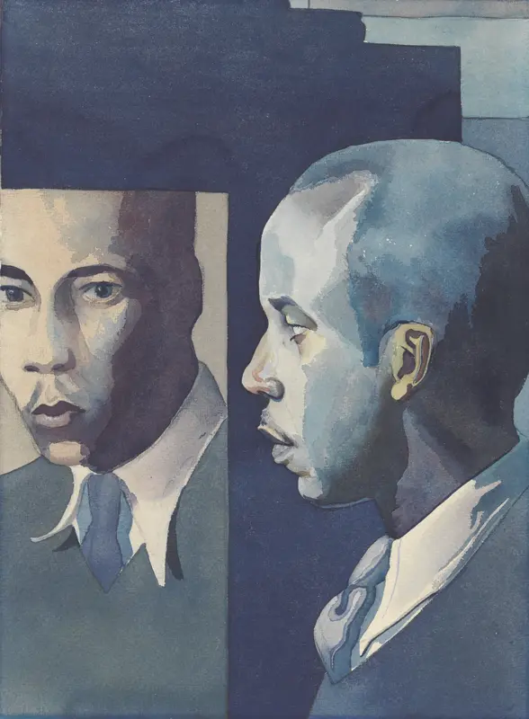 Self-Portrait Wall Art by Samuel Joseph Brown, Jr. - High-Resolution Digital Print