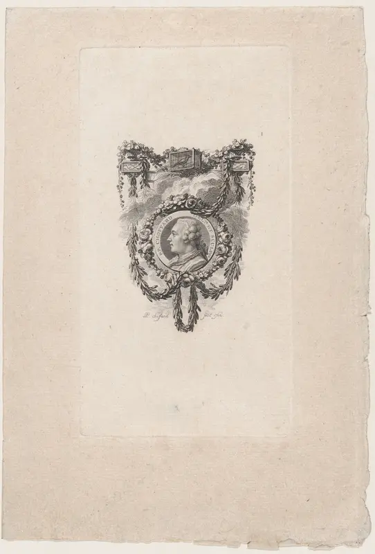Self-portrait Wall Art by Pierre Philippe Choffard - High-Resolution Digital Print