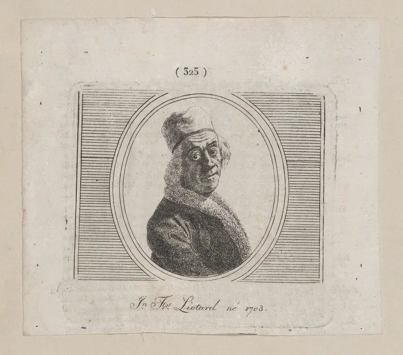 Self-portrait in a Red Cap Wall Art by Anonymous, 18th century - High-Resolution Digital Print