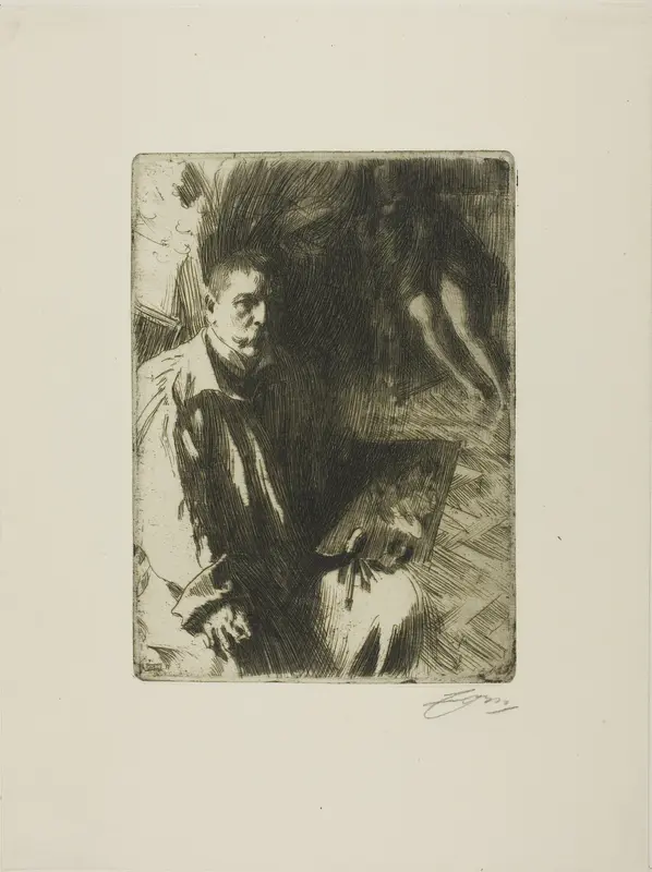 Self-Portrait with Model II