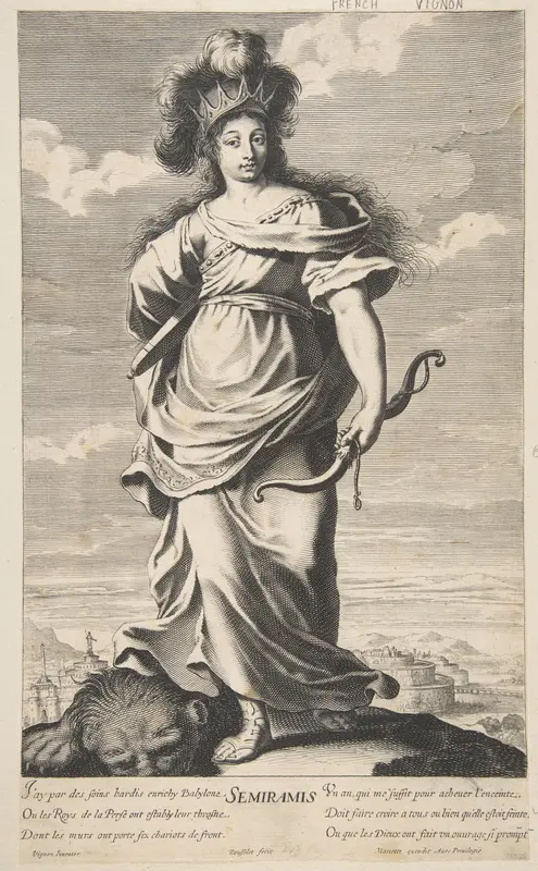 Sémiramis Wall Art by Gilles Rousselet - High-Resolution Digital Print