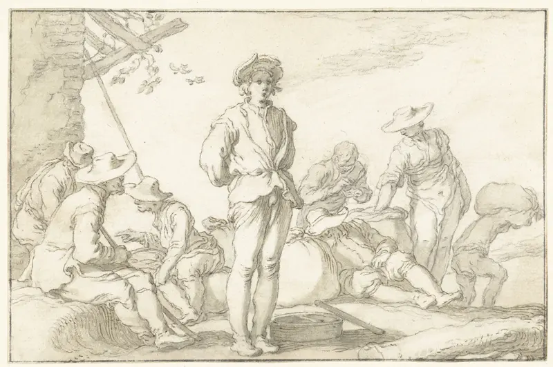 September Wall Art by Abraham Bloemaert - High-Resolution Digital Print