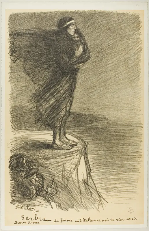 Serbia: Sister Anne, plate twenty from Actualités