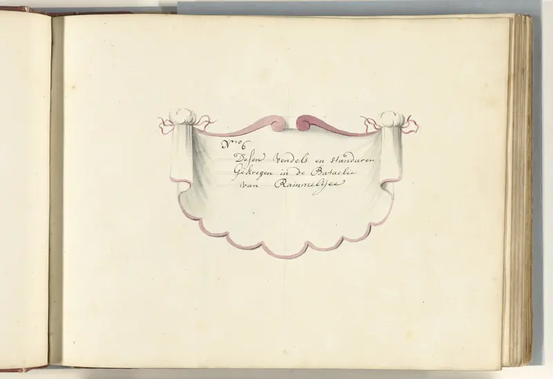 Serietitel voor de groep vaandels en standaarden veroverd bij de slag bij Ramillies, 1706 Wall Art by anonymous - High-Resolution Digital Print