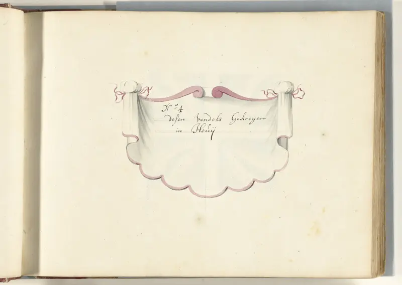 Serietitel voor de groep van vaandels veroverd bij Huy, 1703-1705 Wall Art by anonymous - High-Resolution Digital Print