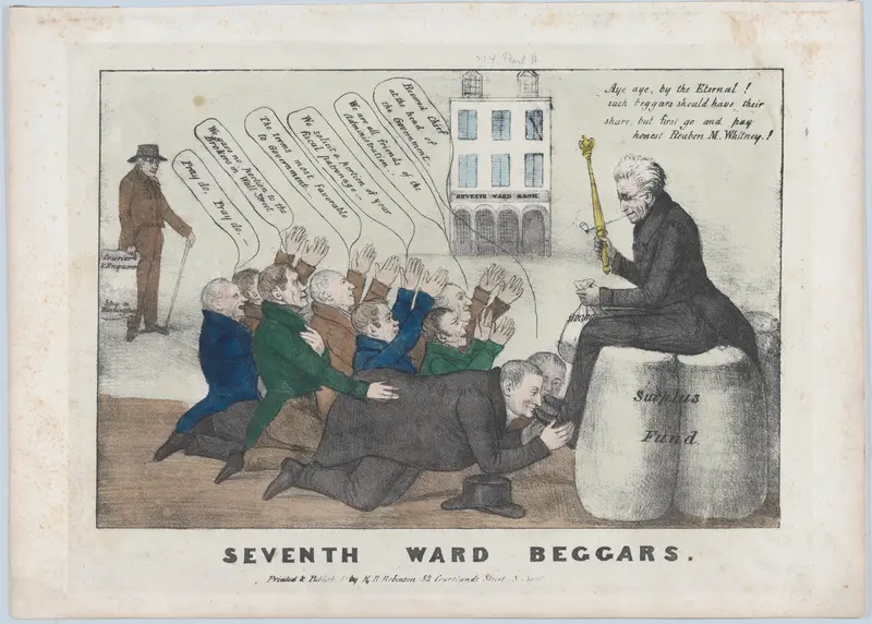 Seventh Ward Beggars Wall Art by Henry R. Robinson - High-Resolution Digital Print